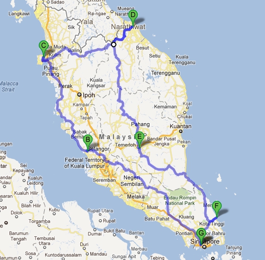 WMLR2012 Route